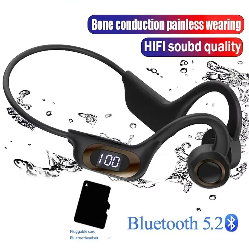 G3 Bone Conduction Headphones Bluetooth Headphone Wireless Air Conduction Headphones Waterproof For Sports Running Riding