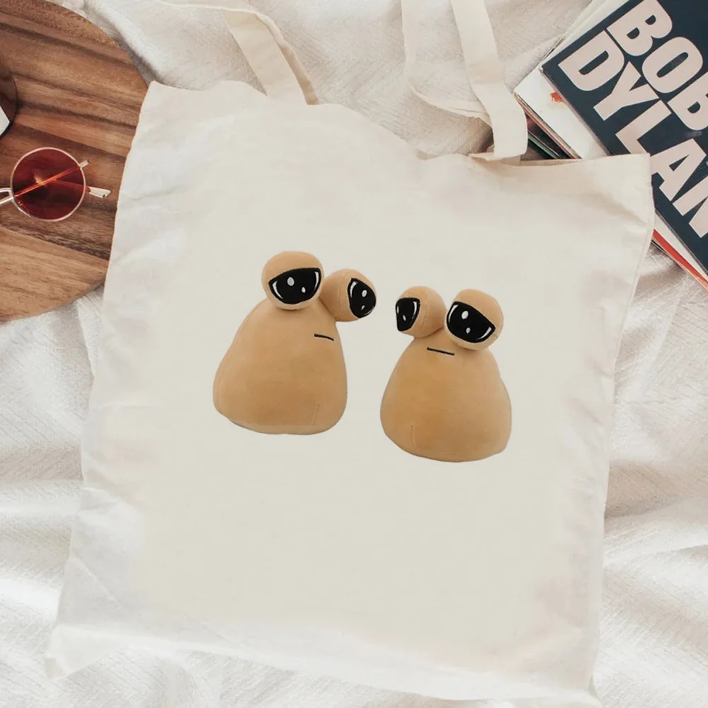 Pou shopping bag recycle bag shopper shopping bolso jute bag handbag bag shoping string sacolas