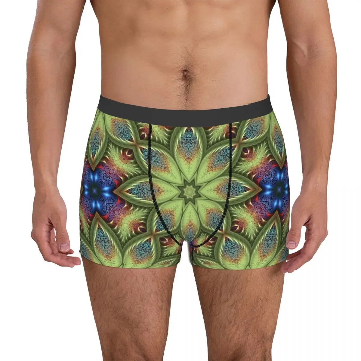 

Mandala Underpants Breathbale Panties Male Underwear Print Shorts Boxer Briefs