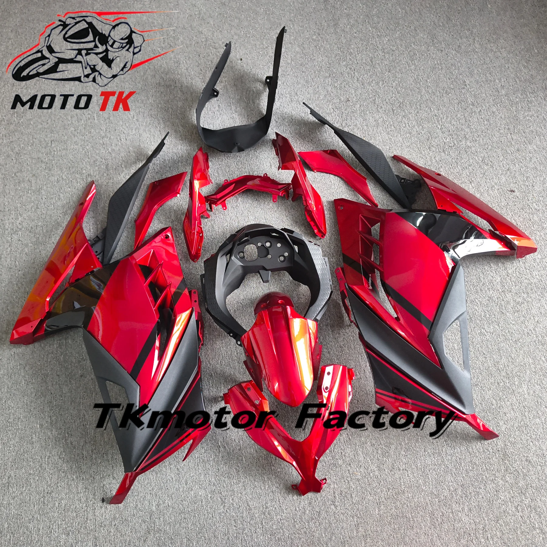 For Kawasaki Ninja 300 EX300 2013 2014 2015 2016 2017 Full Fairing Kit Motorcycle ABS Bodywork Fairings Street Set