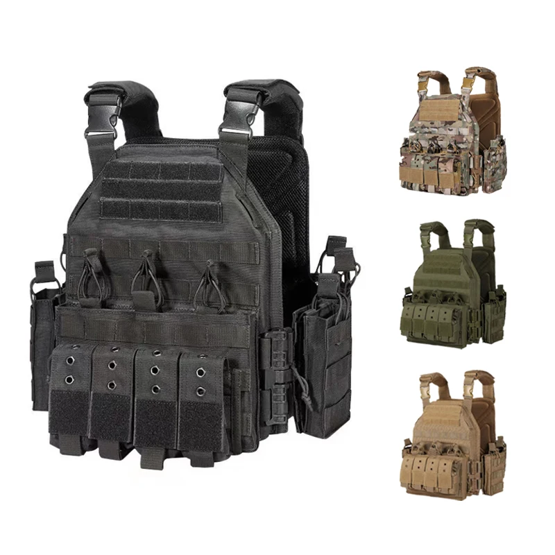 

Outdoor Forces Combat Training Vest Fans Cs Game Vest Expand Field Equipment Survival Camouflage Molle Hiking Tactical Vest