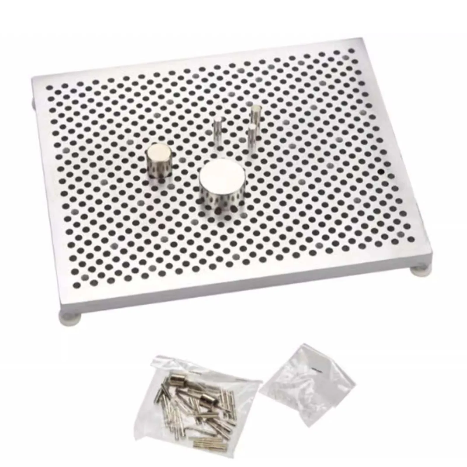 

Gold Silver Wire Bending Board, Aluminum Wires Jig Wire Looping for Making Jewelry Necklace