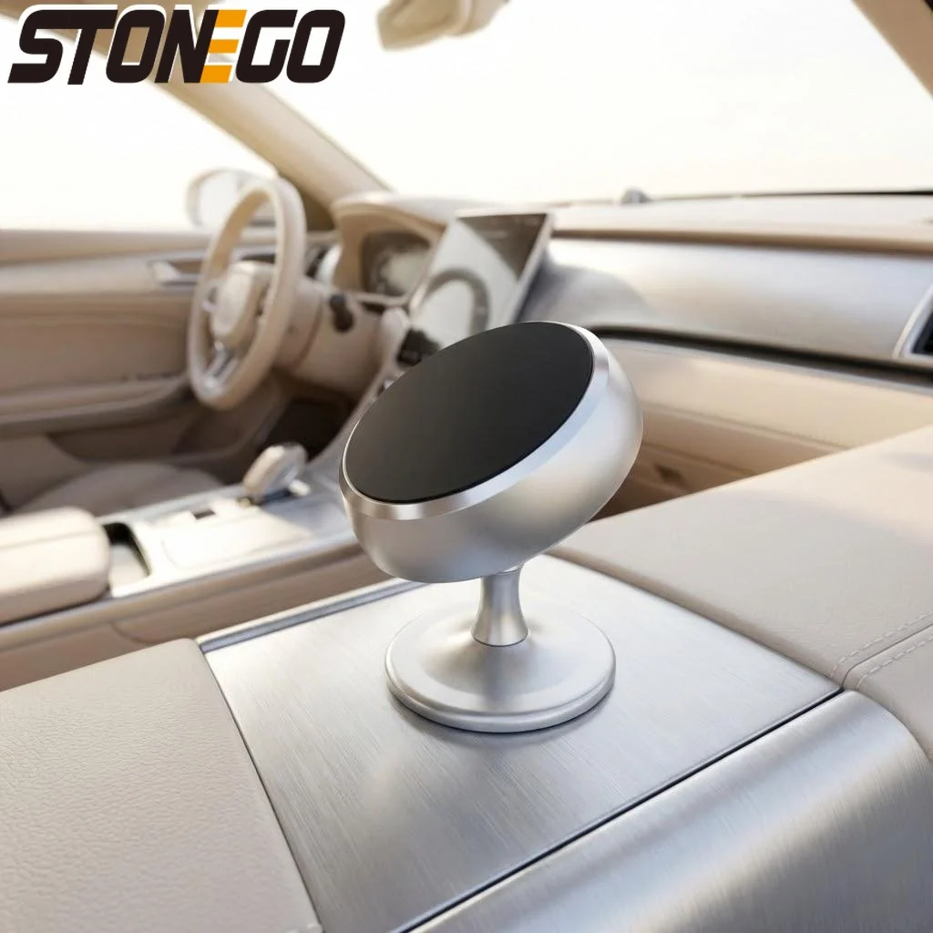 

Мощный магнитный держатель для телефона в автомобиль с вращением на 360 градусов, крепление на приборную панель для смартфонов, установка за одну секунду