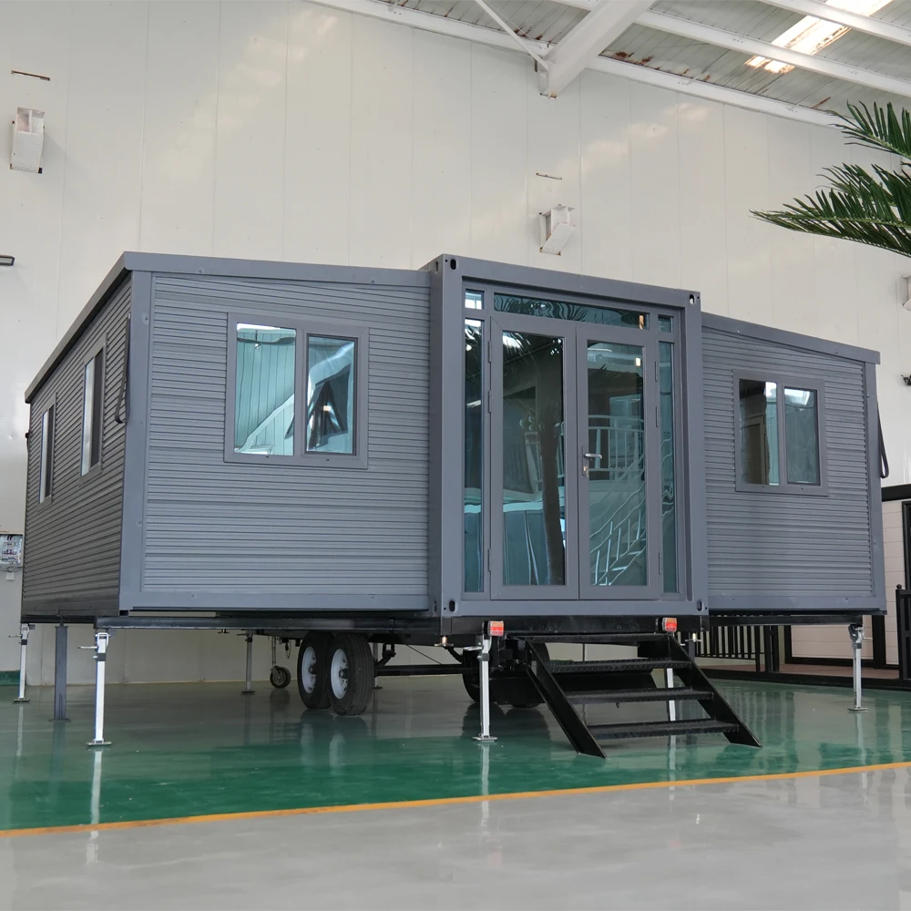 New Movable 40ft Capsule Home Shipping Container Houses Prefabricated Modular Home Prefab Houses 5 Bedrooms