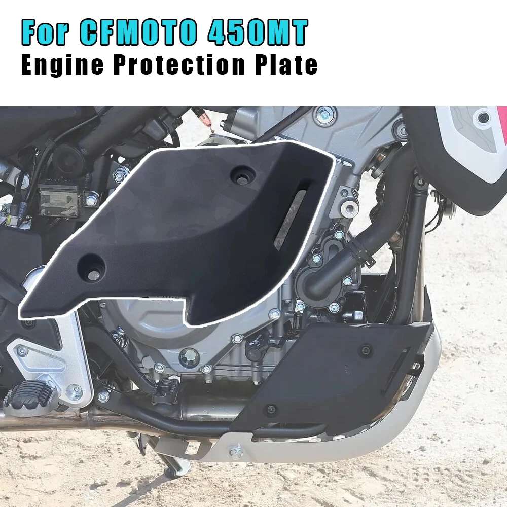 

For CFMOTO 450MT MT 450 Engine Protection Plate Left Right Protect Covers Motorcycles Decoration Shield Original Parts CF400-8