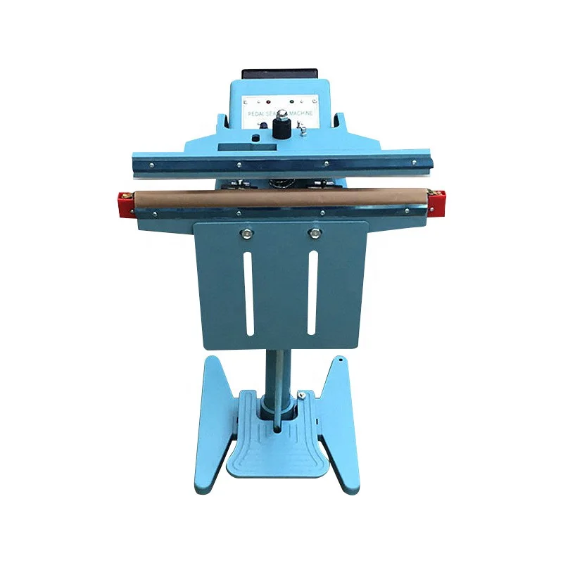 Aluminium Impulse Sealer Seamer Desktop Foot Pedal Bag Sealing Machine