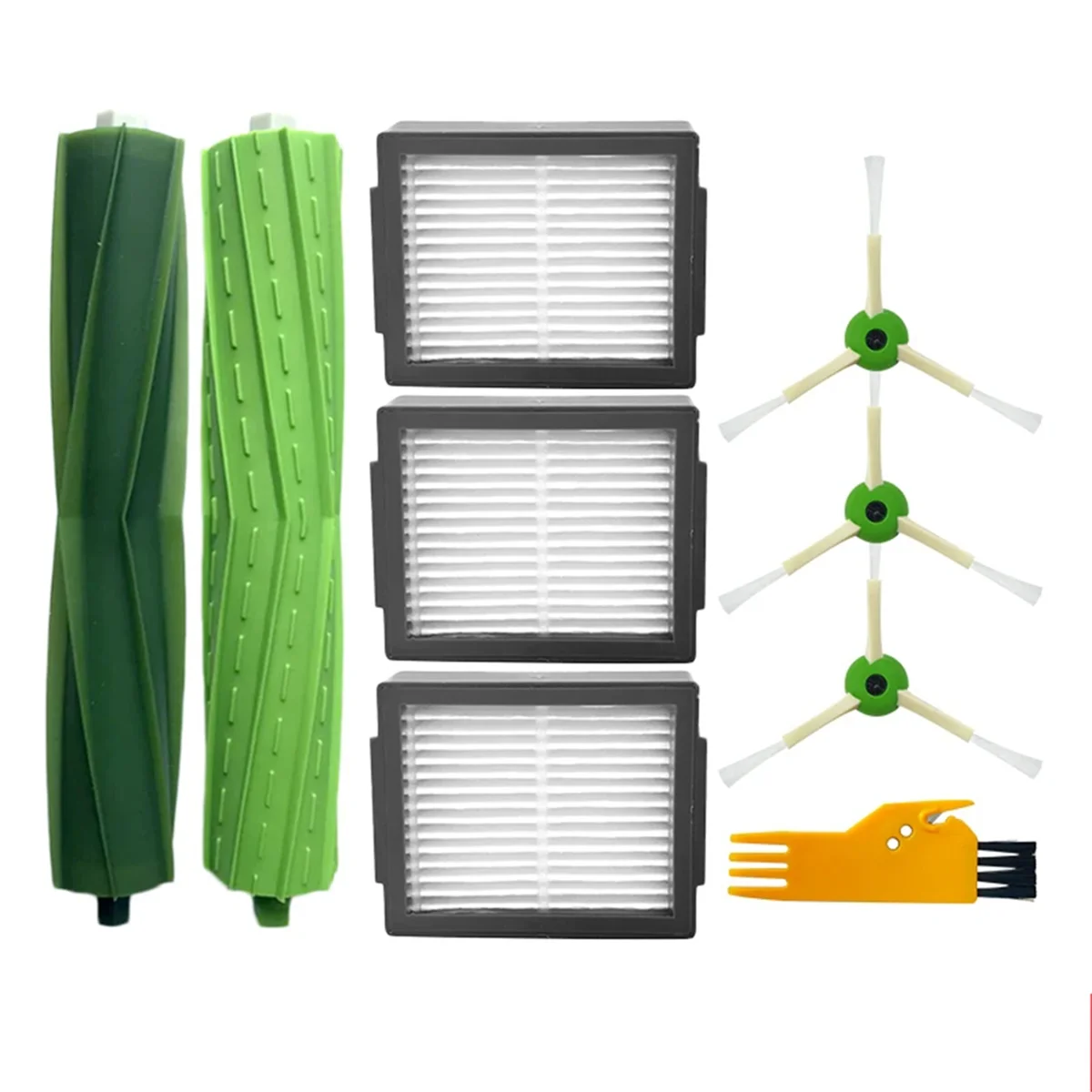 N98R For iRobot Romba E I Series E5 E6 E7 I3 I6 I7+ Plus J7 Vacuum Cleaner Roller Side Brush Hepa Filter Spare Parts