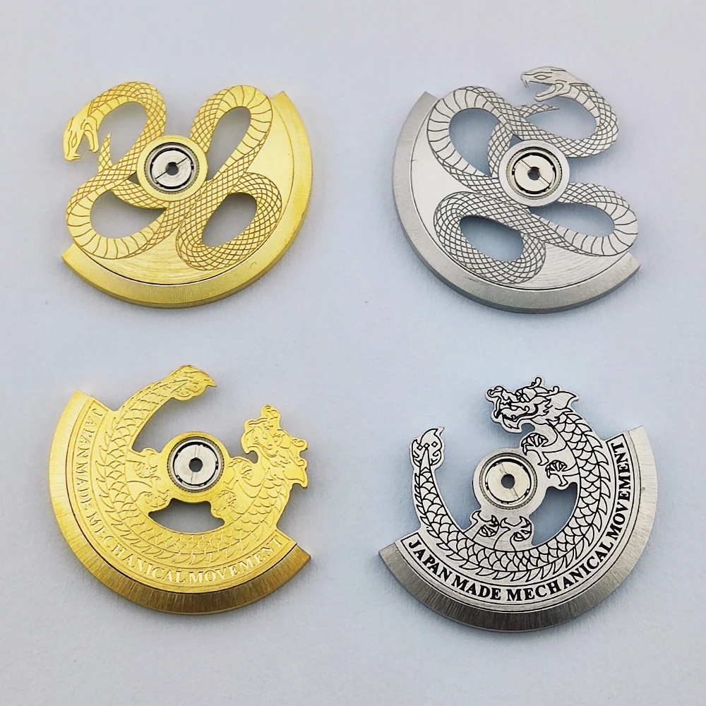 nh35 Rotor Automatic Hammer Rotor Fit nh34 nh35 nh36 nh38 nh70 4R35 4R36 7S Movement Rotor Dragon/Snake Mechanical Movement