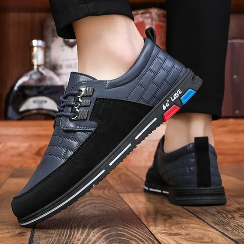 

Men's Trend Casual Leather Shoes Men Office Comfort Working Footwear Luxury Brand Classic Business Men's Shoes Zapatos De Hombre