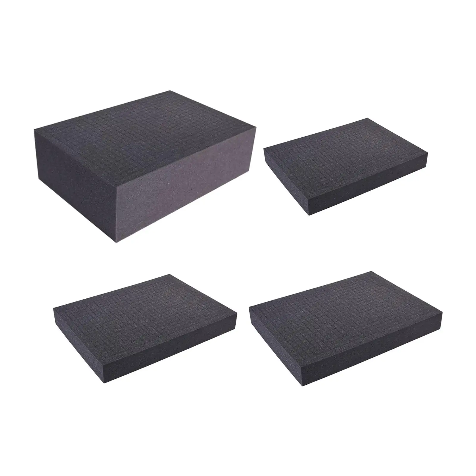 Sponge Sheet Pluck Pre Cube Sheet Sponge Packing Sponge Pad Cushion Sponge Liner for Board Jewelry Drawer Game Box Toolbox