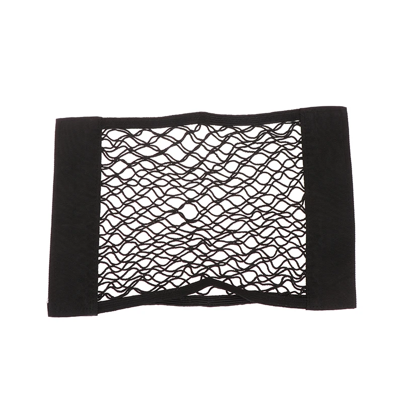 

Universal Car Mesh Trunk Seat Elastic String Net Sticker Storage Bag Pocket Cage Auto Organizer Seat Back Bag