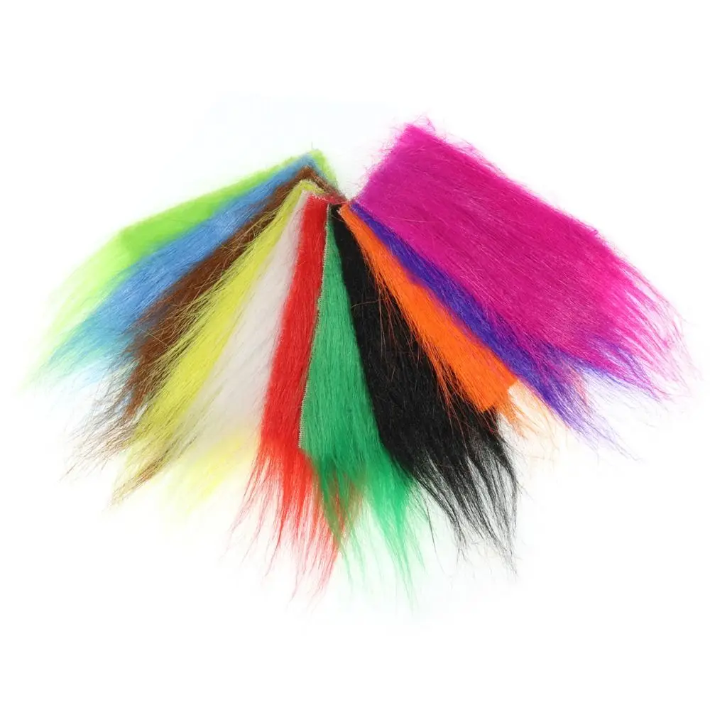 Binding Tying Material Saltwater Fly Fly Fishing Material Fluffy Synthetics Artificial Fur Longest Craft Fur