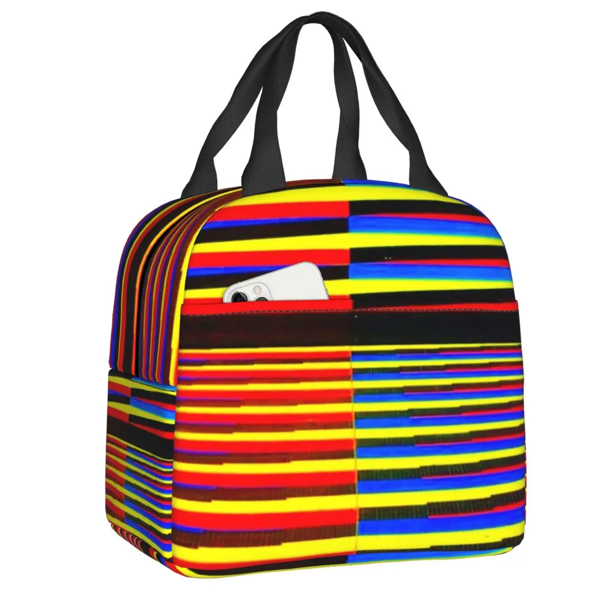 

Термосумка-ланчбокс Custom Carlos Cruz Diez Permutation для женщин, изолированная, для взрослых, для офиса