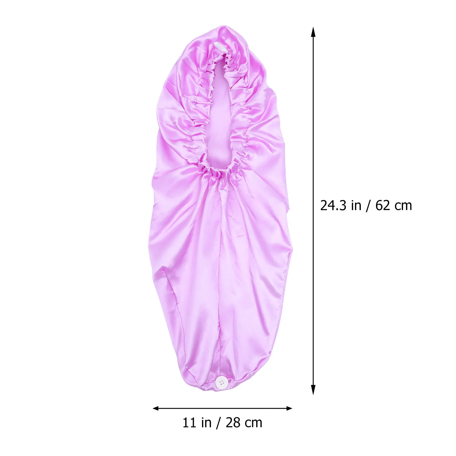 

Large Satin Sleep Cap for Women Elastic Hair Bonnet Dreadlocks Hair Compact Lightweight Travel Business Friendly