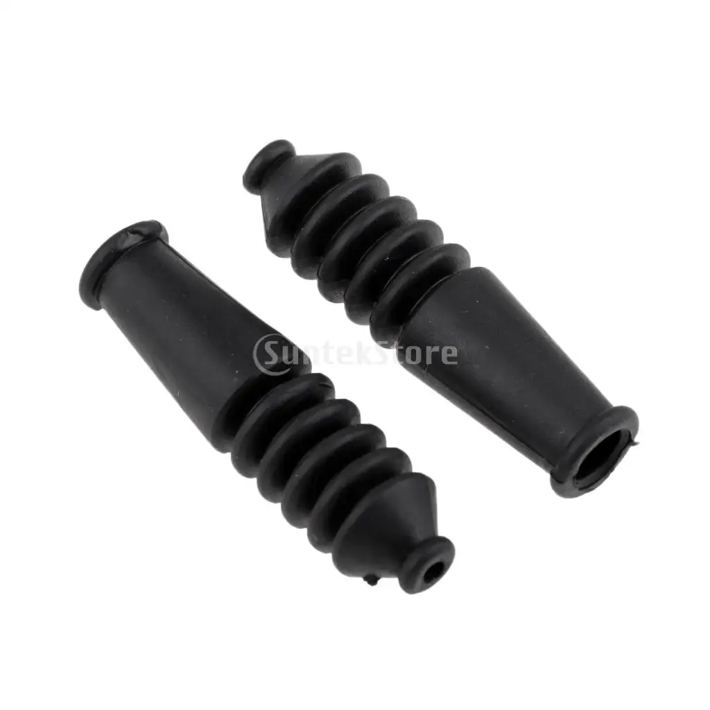 40 Pieces Soft Rubber Housing End Caps Bike Ferrules Ferrule Brake Cable Bicycle Cables Housing Bicycle V Brake Noodle Boots