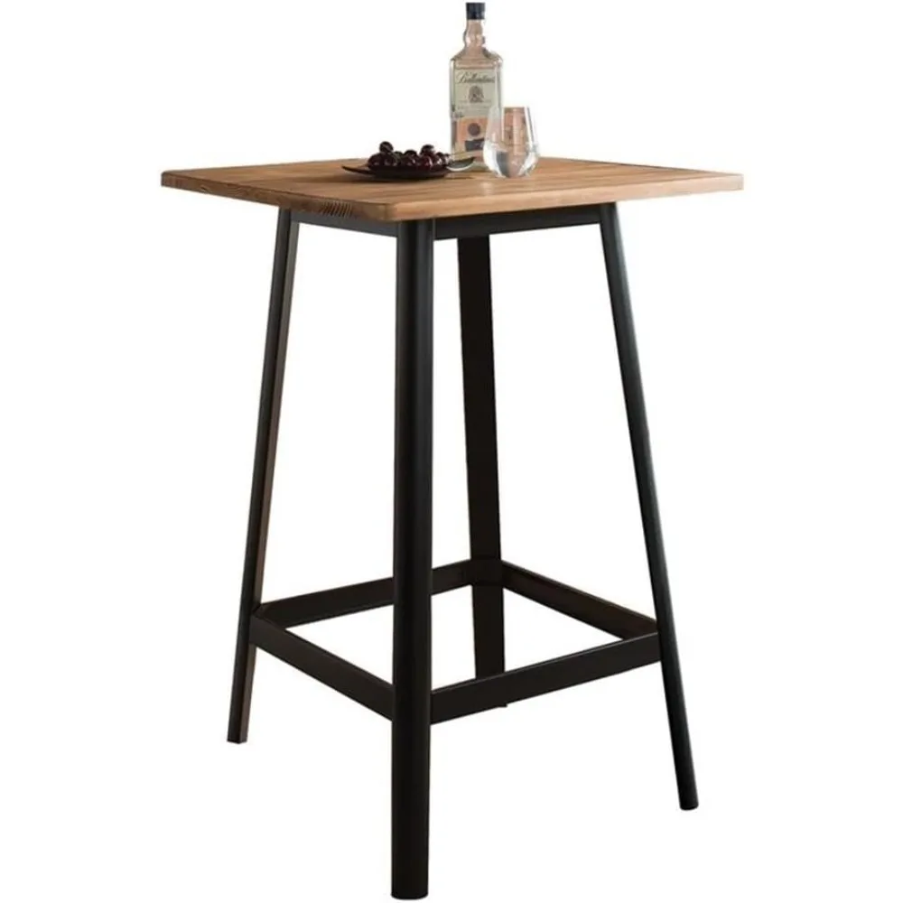 

Bar Table in Natural and Black