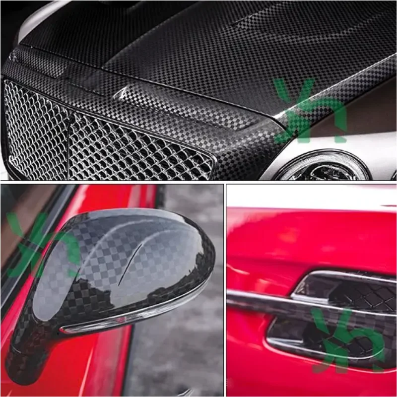 8x8 مللي متر شبكة كبيرة نسيج ألياف الكربون 12K 200 جرام عادي نسج القماش 100% ألياف الكربون رقيقة جدا DIY بها بنفسك سطح الديكور #6