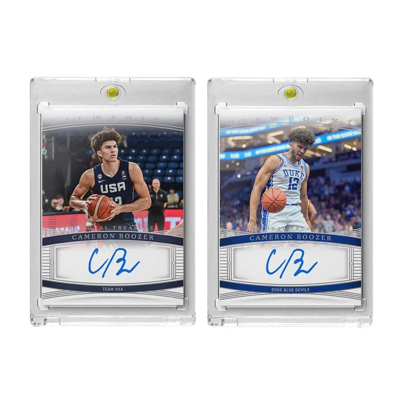 Collectible Cards Xiao Bu Ze Er Boozer National Treasure Series Viewpoint Bird's-Eye NBA Star Cards Original DIY