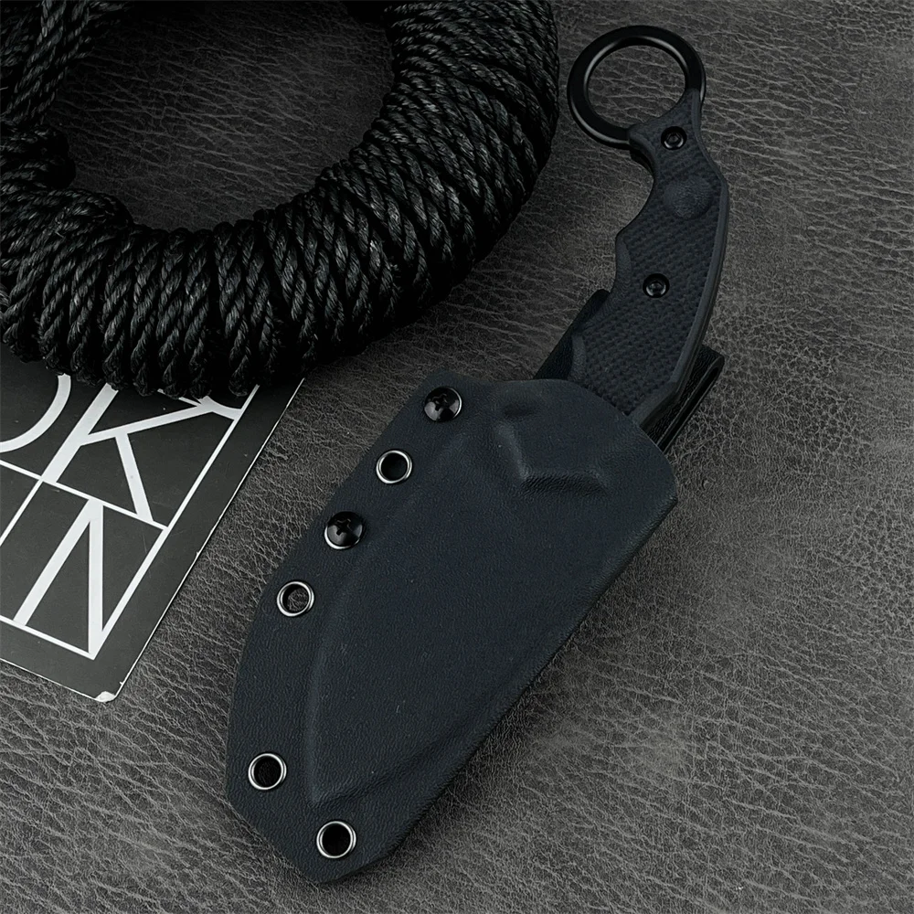 Multitool 637 Multifunction Fixed Blade Knife  All-Round Tactical Survival Knife with G10 Handle & Kydex Sheath Outdoor Tools