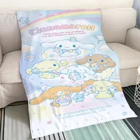 Throw Blanket for Sofa Luxury Blankets Sofa Decoration Cinnamoroll Home Interior Microfiber Bedding Bed Blanket 150cm X 200cm