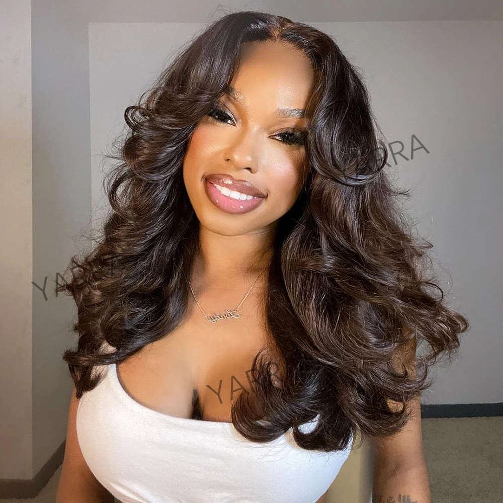 HD Transparent 13x4 13x6 Body Wave Lace Front Wig Pre Plucked 360 Lace Frontal Wig Human Hair Wigs For Women 4x4 Closure Wig