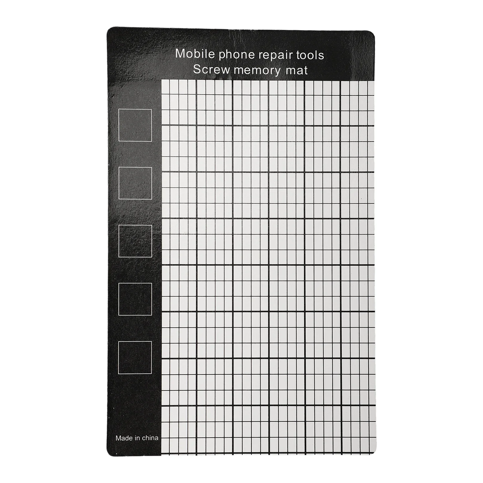 MAGNETIC MOBILE PHONE REPAIR MAT Magnetic Mat Home 1pc Fix Small Screws Screw Memory Mat Screw Storage Mat 145 X 90mm