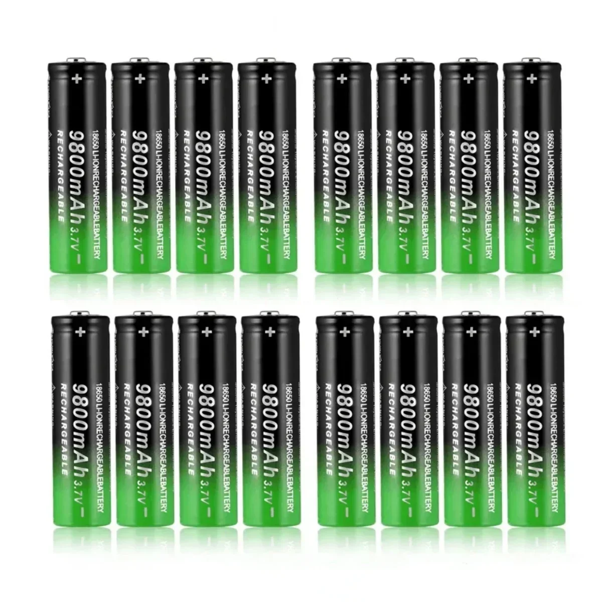 3.7v 18650 9800mah li-ion rechargeable battery yellow for flashlight torch Rechargeable Battery 3.7V 18650 9800mAh Capacity Li-ion Rechargeable  Battery For Flashlight Torch Battery+Charger