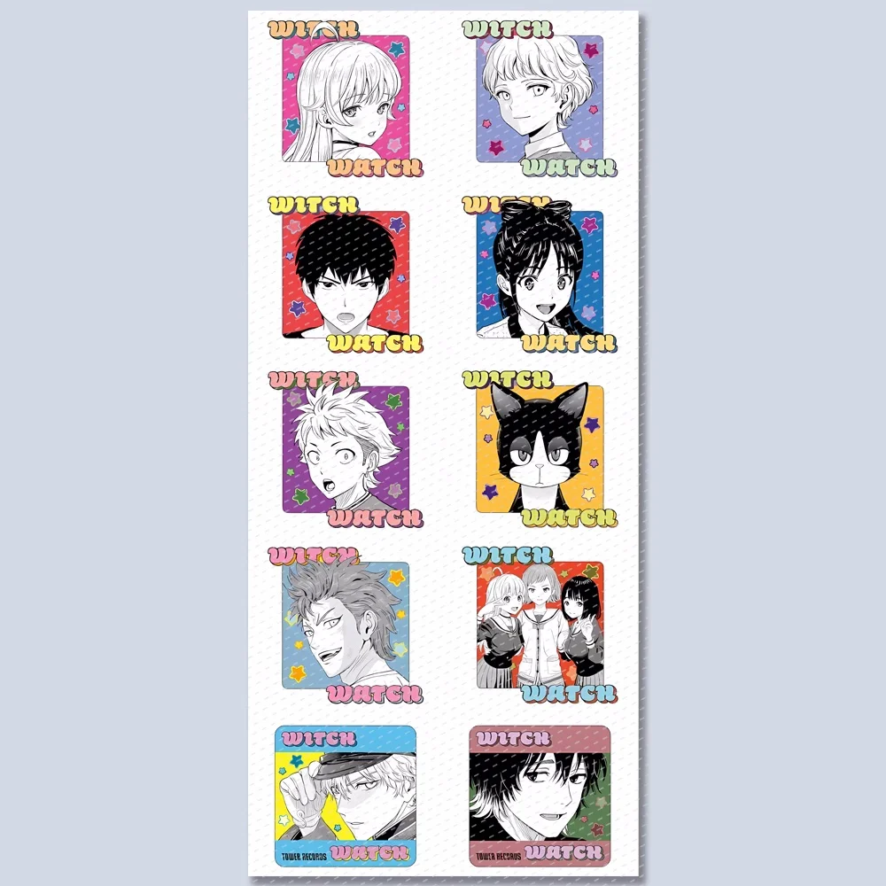 3 Stück/1 Packung Hexenuhr Aufkleber Wasserdicht Gepäck Telefon DIY Scrapbook Aufkleber Aufkleber Dekor B003