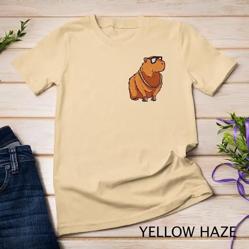 No Cap Pocket Funny Capybara Ok I Pull Up Dank Meme Tee Unisex T shirt