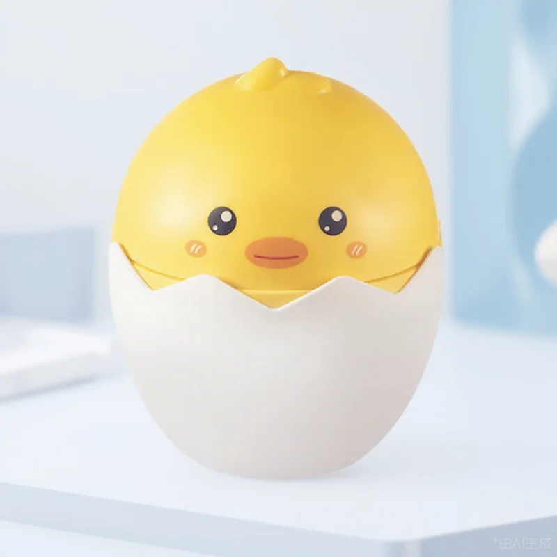 

Flip Top Trash Bin Mini Desktop Garbage Can Cute Cartoon Style Small Wastebasket for Desk Table Clutter Free Organization