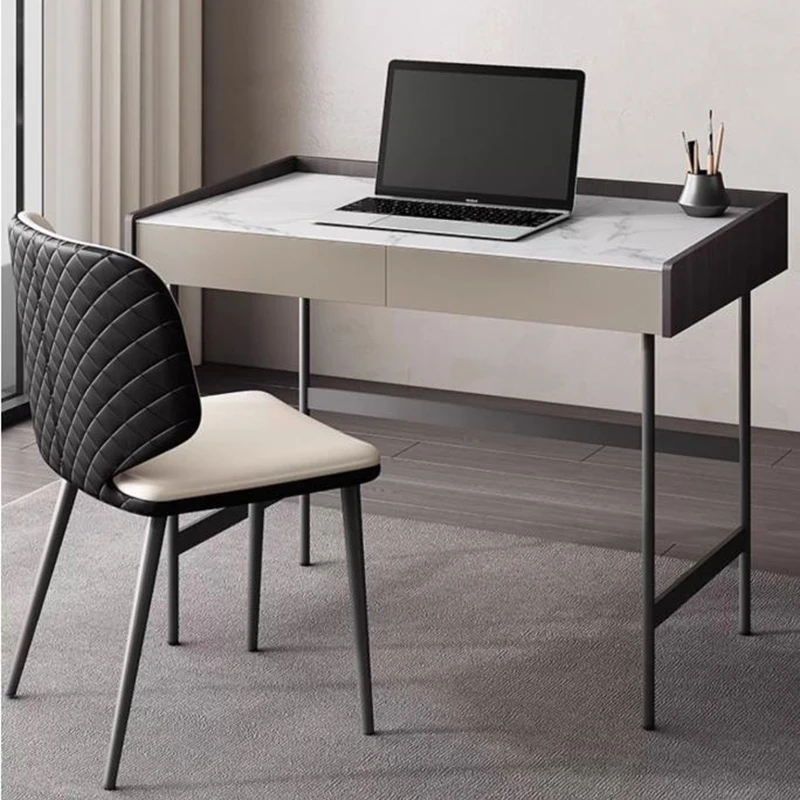 مكاتب كمبيوتر مريحة للوحة المفاتيح دراسة الطلاب الصغار الألعاب مكاتب الكمبيوتر الدائمة أدراج القهوة ميسا الكمبيوتر الأثاث العصري #6