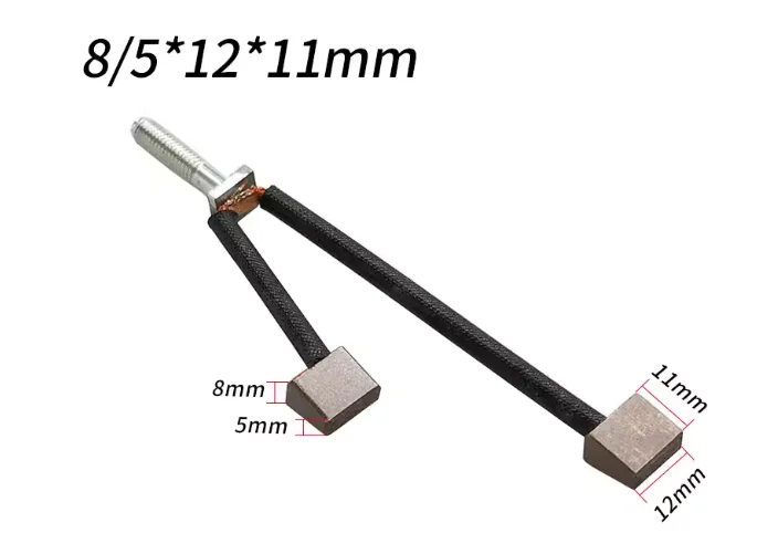 Electric truck stacker forklift parts carbon brush electric brush walking traction motor lifting auxiliary motor carbon brush