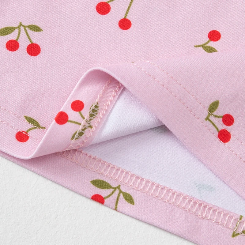 4-teiliges Set für Mädchen: Süße, bedruckte, mehrfarbige Kombinationsweste, ärmelloses T-Shirt für kleine Mädchen, lässiges Oberteil – Detail 20