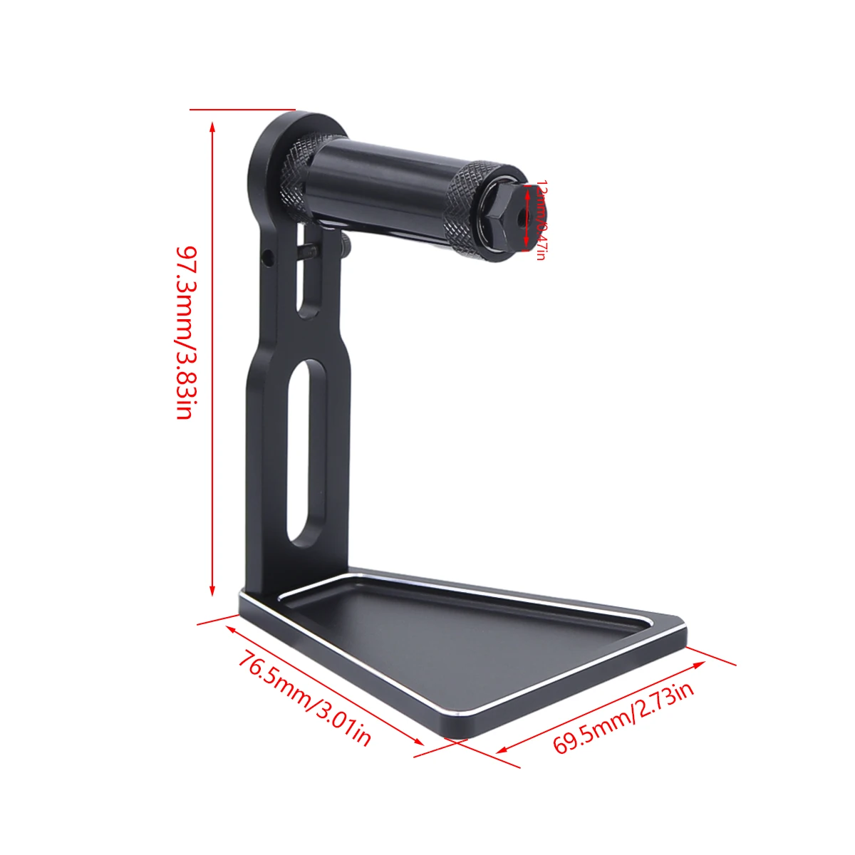RCGOFOLLOW Messing RC Gereedschap Rc RC Gereedschap Voor 1/10 Rc RC Gereedschap Axiale SCX10 90046 D90 TRX4 CC01 Capra RC Auto Deel Zwart