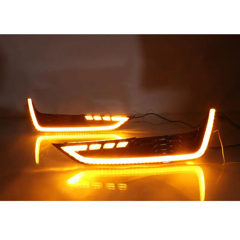 

SAAR Suitable for 22 Honda Elysion Modified LED Daytime Running Front Fog Lights Turn Sign