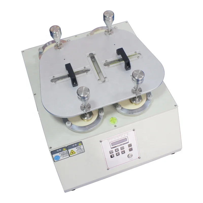 

4 6 8 Heads Fabric Wear And Pilling Testing Machine Martindale Abrasion And Pilling Tester