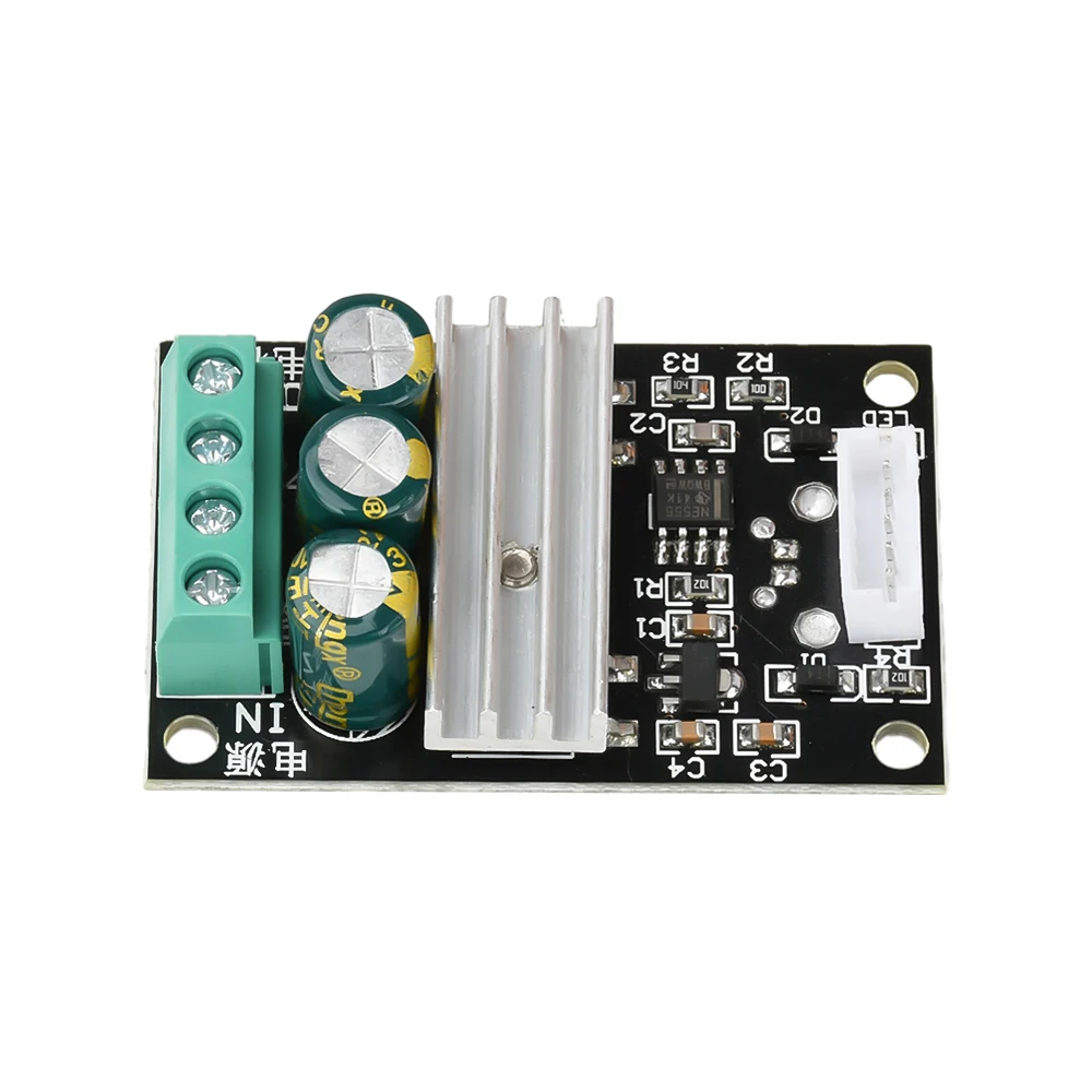 DC 6V-28V 6V 12V 24V 28V 3A 80W PWM Adjustable Reversible Motor Speed Controller Control Module Switch Extended Knob Board