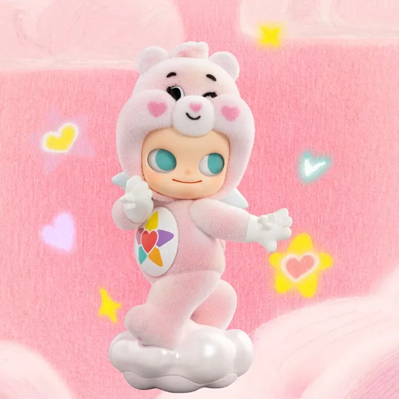 POPMART CareBears x Zsiga سلسلة صندوق أعمى تخمين حقيبة سطح المكتب الديكور لطيف نموذج هدية فتاة حقيبة أعمى اللعب أنيمي الشكل