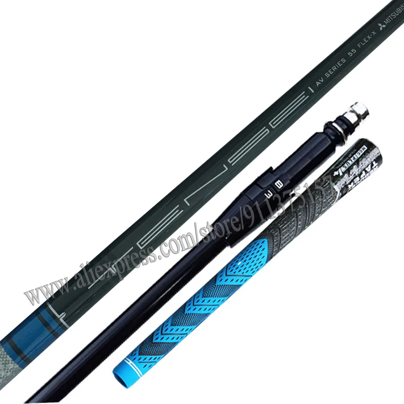 Driver Wood Shaft TENSEI AV 55 Graphite Shaft Series R or S Flex Free Assembly Sleeve and Grips Cotton Thread Golf Shaft