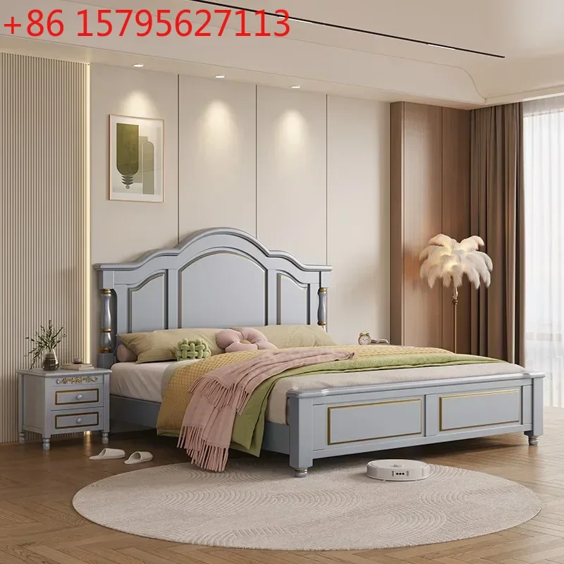 

Деревянные двуспальные ящики для кровати, скандинавский элегантный каркас кровати, тумбочки, каркасы для спальни, дизайнерская модная мебель Letto Matrimoniale