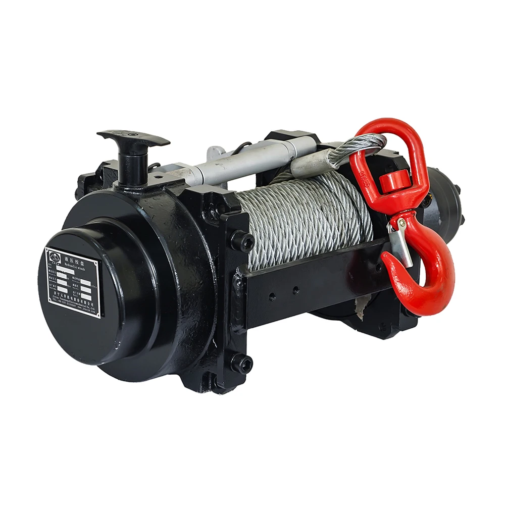 Wire Rope Hydraulic Winch For Car Rescue And Tractor Auto Application For Whole Sale