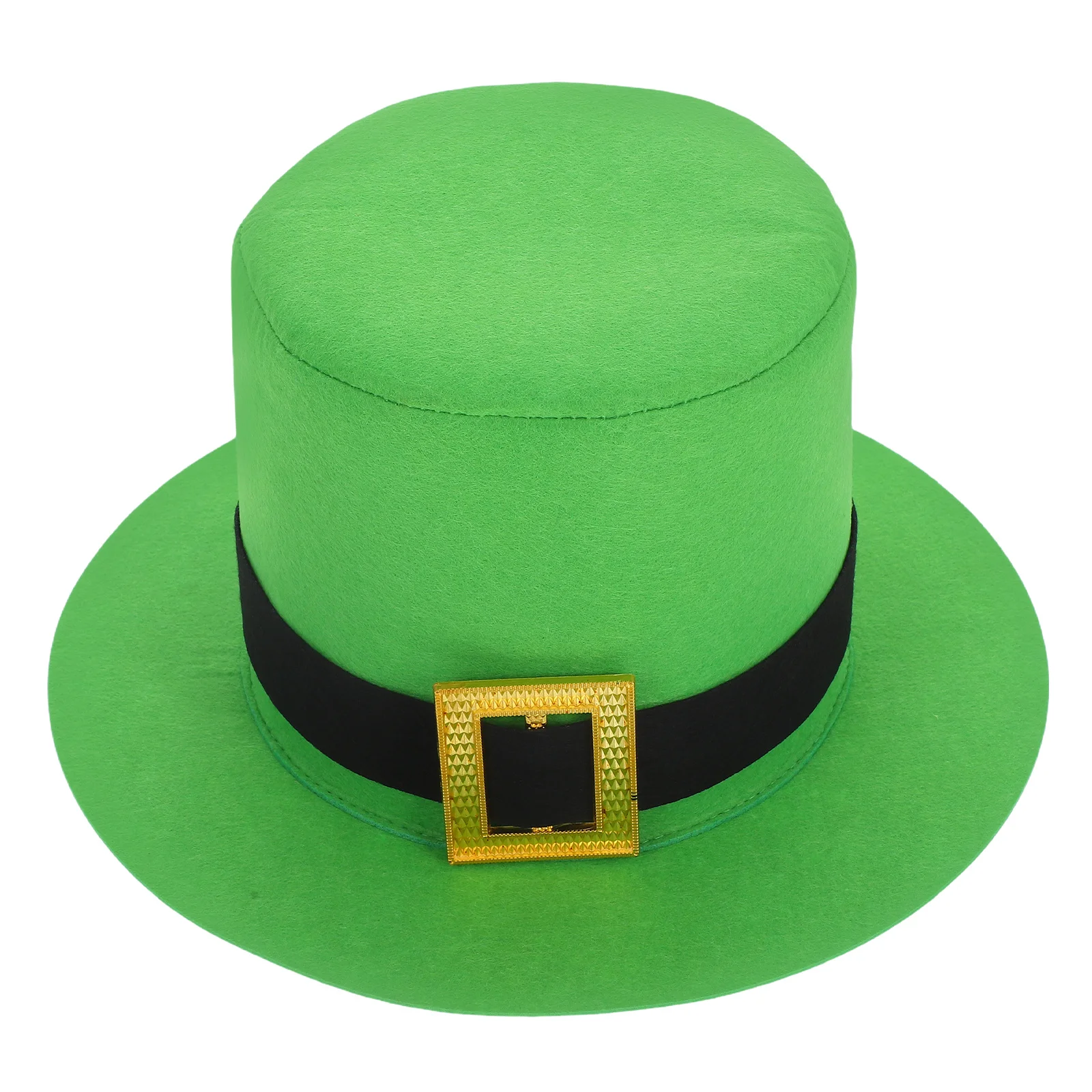

Irish Foldable Felt Hat St Patrick's Day Party Costume Accessory Men Women Holiday Festival Celebration Headwear