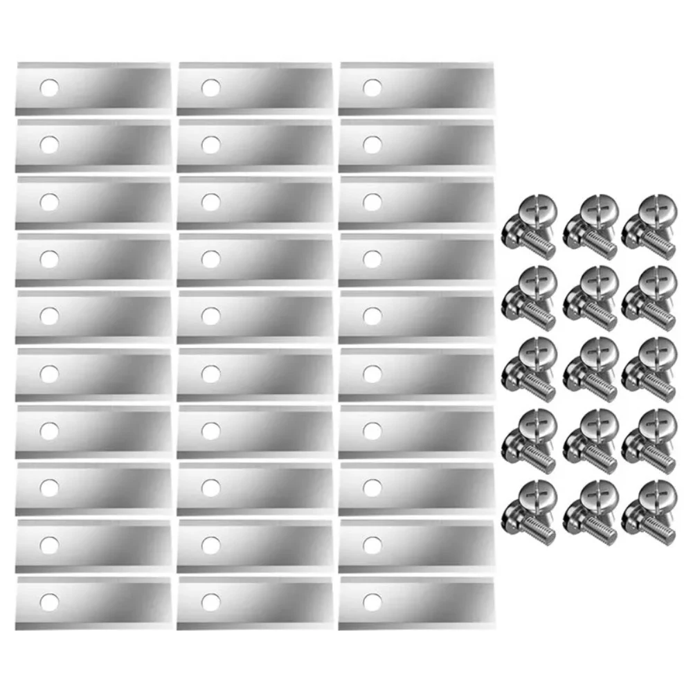 30 Pack Titanium Coated Replacement  For Blades For Stiga A & For G For Series Mowers Garden Power Tool Accessories