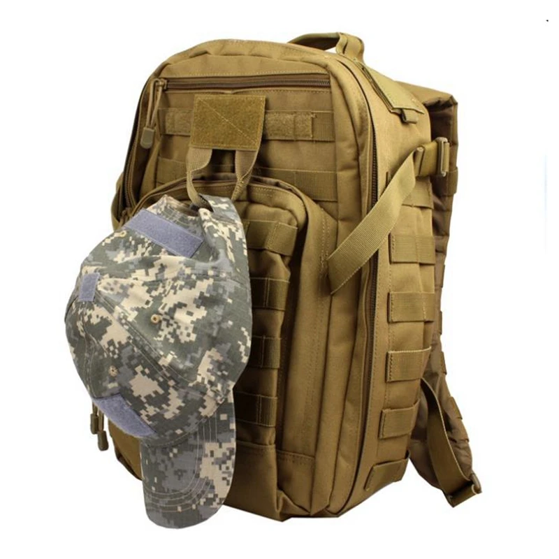 Taktischer Rucksack Weste Patch Molle Adapter Panel Haken und Ring Konverter mit angebrachter ID Patch DIY Patch Tasche – Detail 4