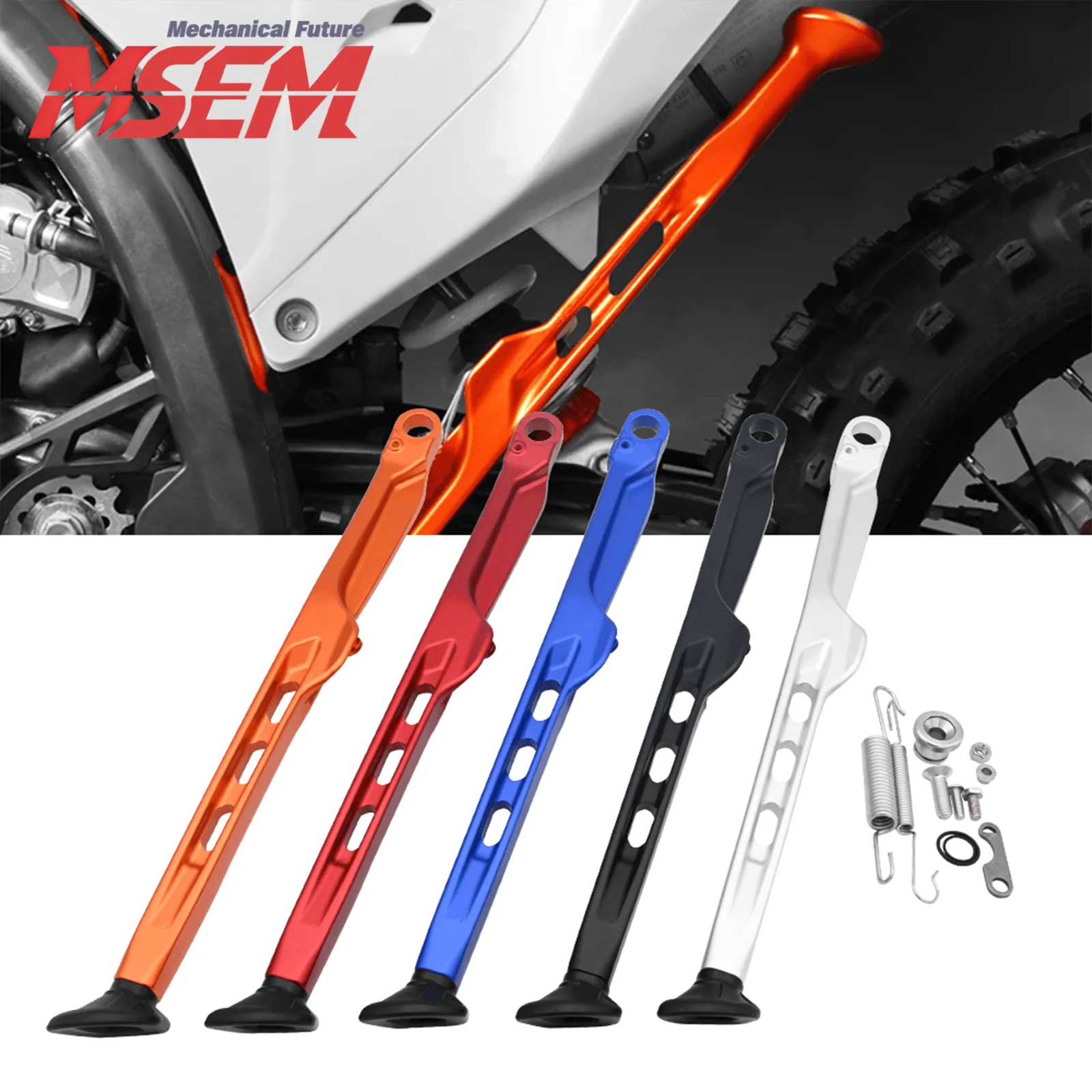 Adjustable Kickstand Kick Side Stand For Husqvarna TE300 TE FE 150 200 250 300 350 400 450 501 2024 TX FX 125-450 2023-2024