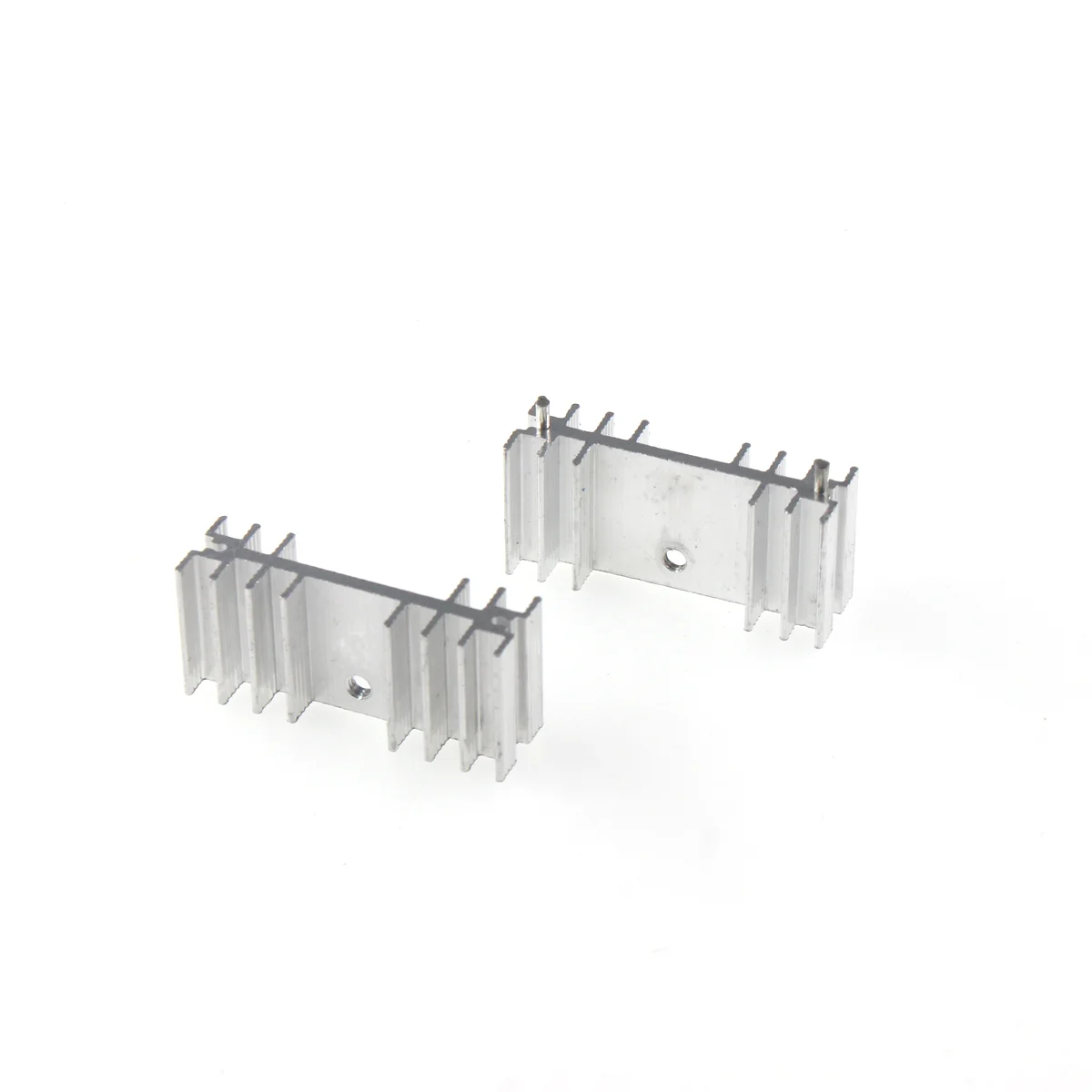 20pcs Heatsink 36*11*20/22/25/30/35/40MM 2pin 2 needle mm Heat Sink Radiator Cooling Fin Cooler Radiator Aluminum 36x11x16