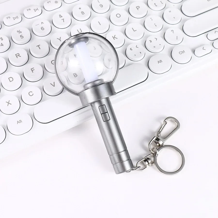 Kpop EN Mini Light Stick Keychains ENGENE JUNGWON SUNGHOON JAY NIKI HEESEUNG SUNOO Lights Keyrings Bag Pendant Fans Gifts