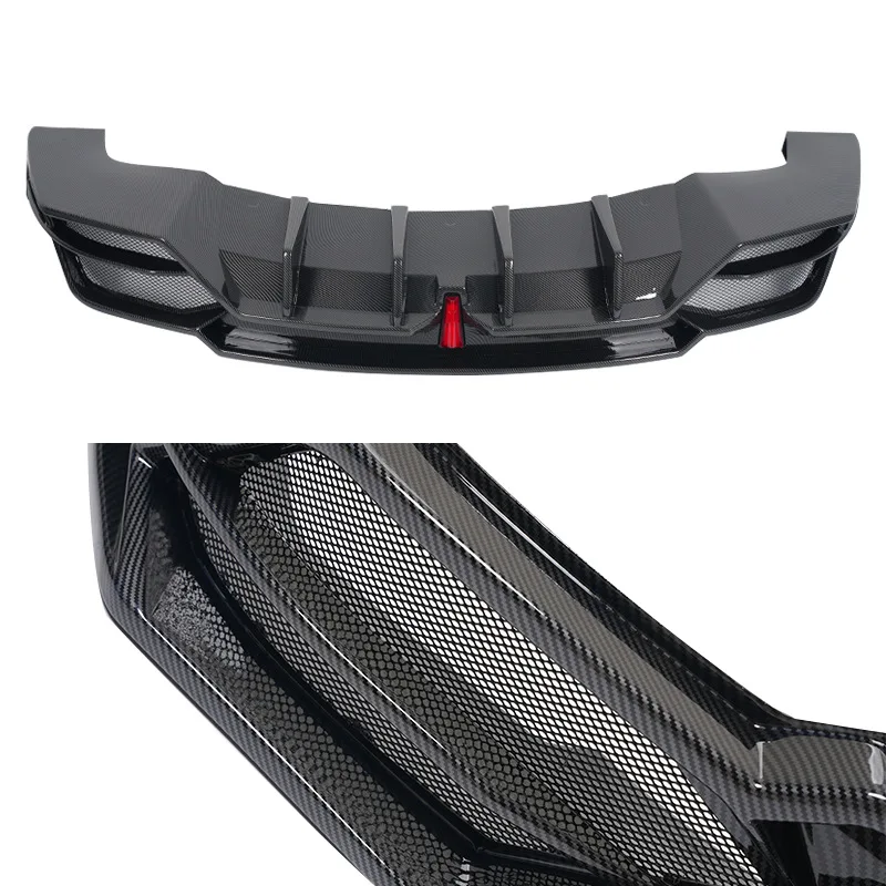 

Подходит для Tesla Model3, новое обновление с лампой, задняя губа, модифицированный автомобильный комплект объемного звучания, стильный внешний вид