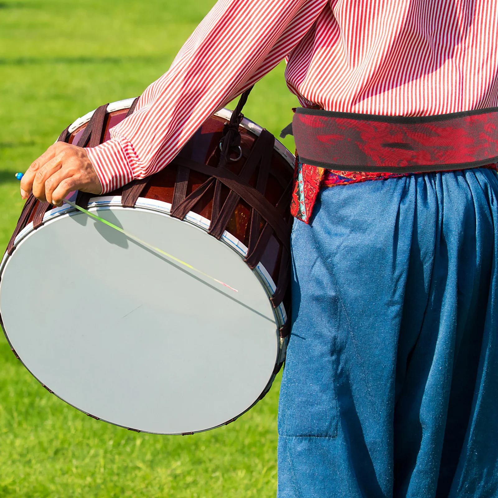 

Hand Durable Belt Percussion Instrument Snare Strap Snare Drum Adjustable Strap Belt For Djembe Drum Performance