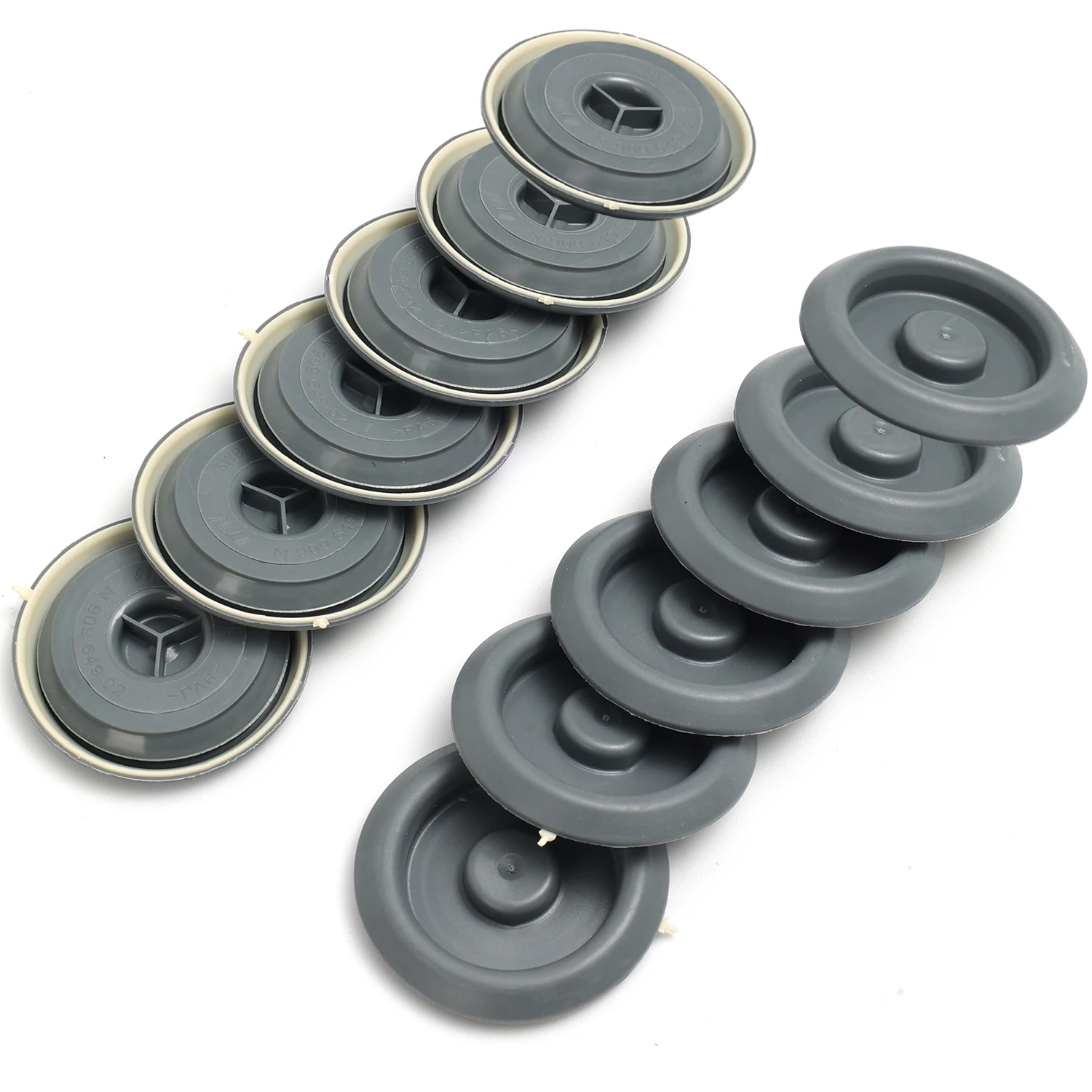 Schwarz Auto Chassis Bungs für VW Passat Gummi Boden Pan Ablauf Stecker Wasser Stopper Abdichtung Kappen Auto Ersatzteile 4/12/20 stücke